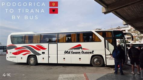 albania to montenegro bus